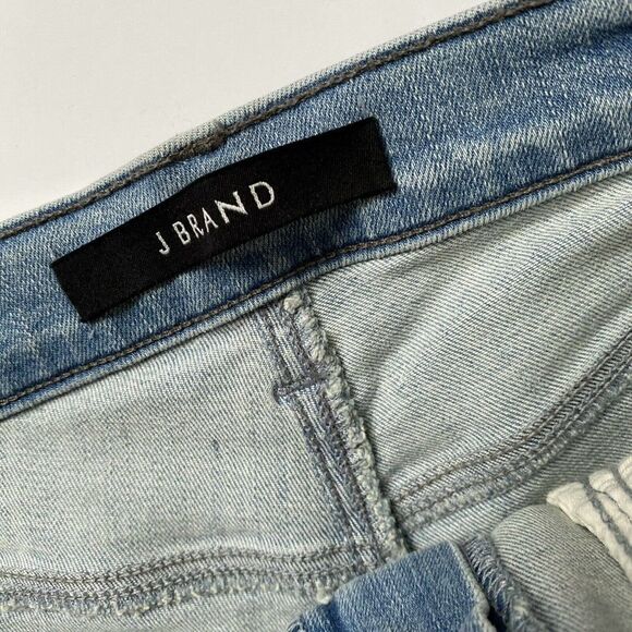 J Brand Mid Rise Skinny Jeans JB00113 Refresh Destruct Distressed Size 26 - Picture 7 of 12